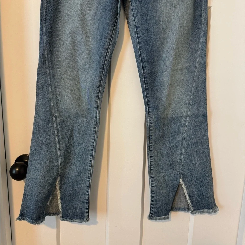 Sanctuary connector kick crop standard rise  Frayed Hem